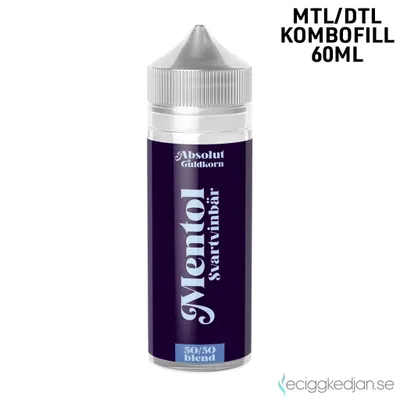 Absolut Guldkorn | Mentol Svartvinbär | 60ml Kombofill