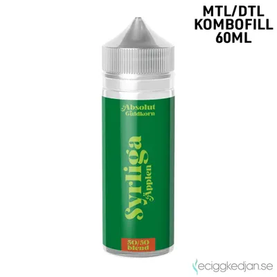Absolut Guldkorn | Syrliga Äpplen | 60ml Kombofill