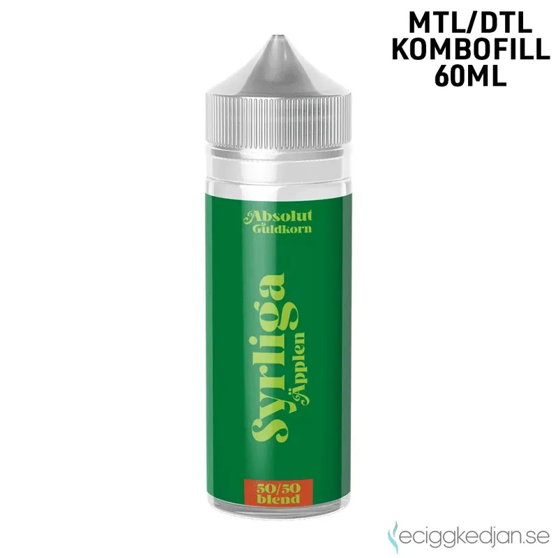 Absolut Guldkorn | Syrliga Äpplen | 60ml Kombofill