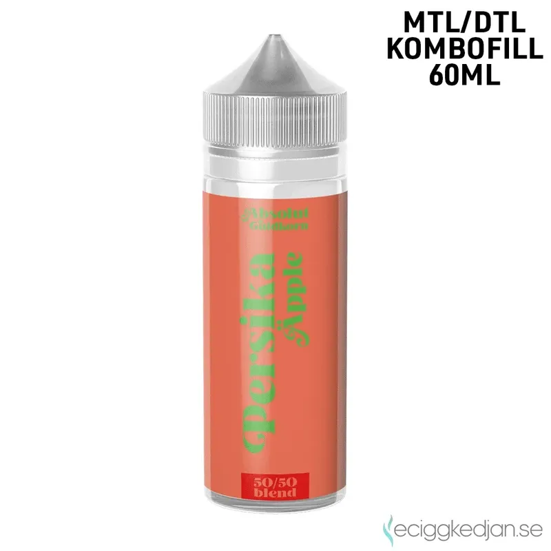 Absolut Guldkorn | Persika Äpple | 60ml Kombofill