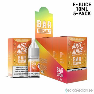 Just Juice Bar | Orange Clementine | 10-pack 10ml Saltnikotin