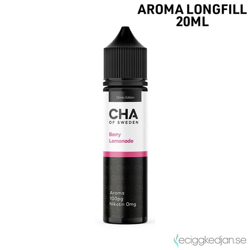 CHA of Sweden Drinks Edition | Berry Lemonade | 20ml Aroma Longfill