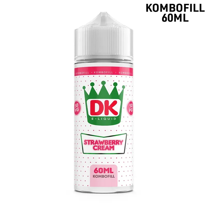 DK | Strawberry Cream | 60ml Kombofill
