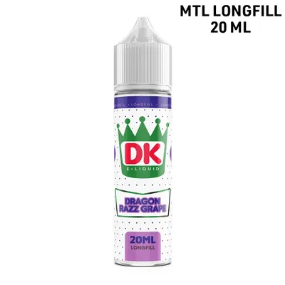 DK | Dragon Razz Grape | 20ml Longfill