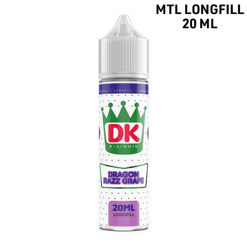 DK | Dragon Razz Grape | 20ml Longfill