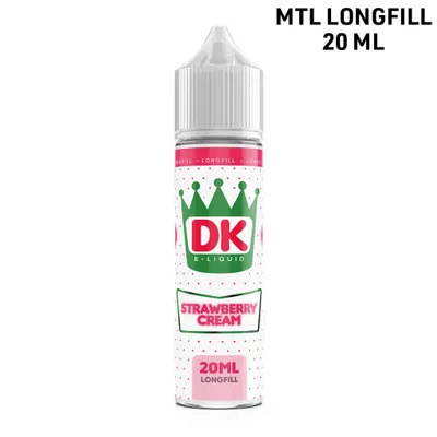 DK | Strawberry Cream | 20ml Longfill