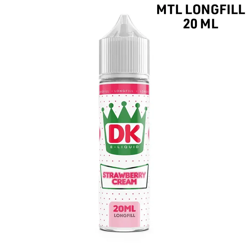 DK | Strawberry Cream | 20ml Longfill