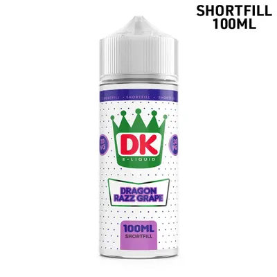 DK | Dragon Razz Grape | 100ml Shortfill