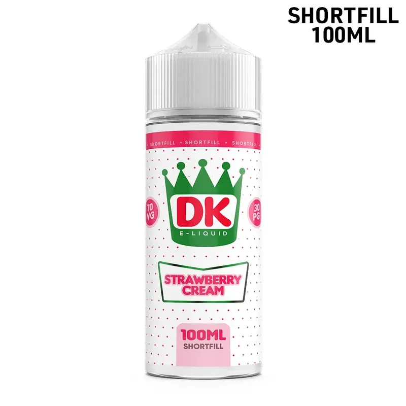 DK | Strawberry Cream | 100ml Shortfill