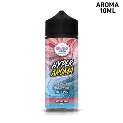 Dinner Lady Hyper Boost | Watermelon Ice | 10ml in 120ml