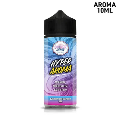 Dinner Lady Hyper Boost | Blueberry Sour Raspberry | 10ml in 120ml