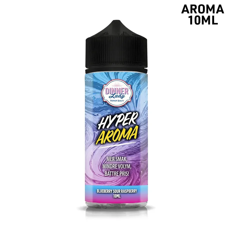 Dinner Lady Hyper Boost | Blueberry Sour Raspberry | 10ml in 120ml