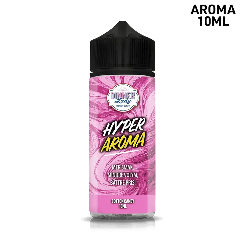 Dinner Lady Hyper Boost | Cotton Candy | 10ml in 120ml