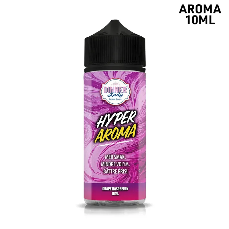 Dinner Lady Hyper Boost | Grape Raspberry | 10ml in 120ml