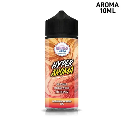 Dinner Lady Hyper Boost | Passionfruit Raspberry | 10ml in 120ml