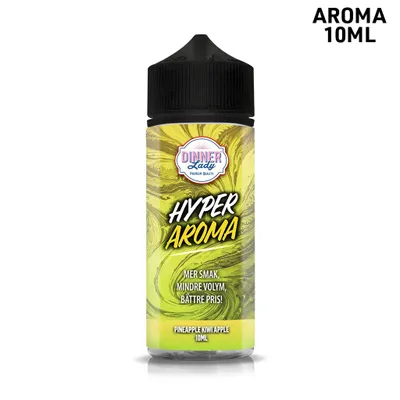 Dinner Lady Hyper Boost | Pineapple Kiwi Apple | 10ml in 120ml