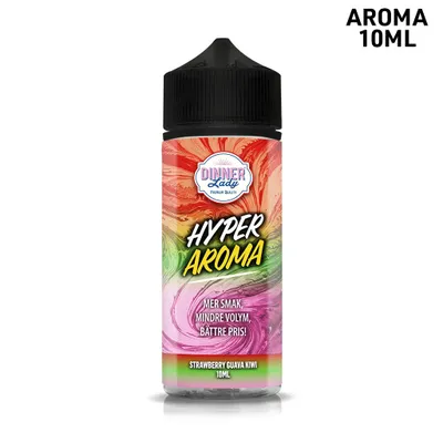 Dinner Lady Hyper Boost | Strawberry Guava Kiwi | 10ml in 120ml