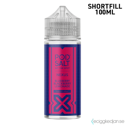 Pod Salt Nexus | Blueberry Blackberry Lemonade | 100ml Shortfill