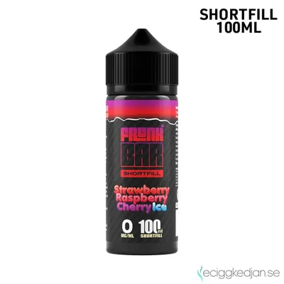 Frunk Bar | Strawberry Raspberry Cherry Ice | 100ml Shortfill
