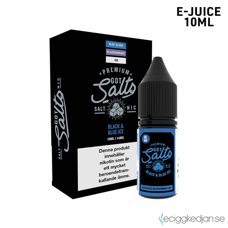 Got Salts | Black & Blue Ice | 10ml E-Juice