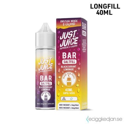Just Juice Bar | Blackcurrant Lemonade | 40ml Saltfill