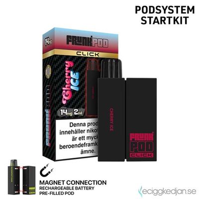 Pod Click Kit | Frunk | Cherry Ice | Batteri inkl Förfylld Pod