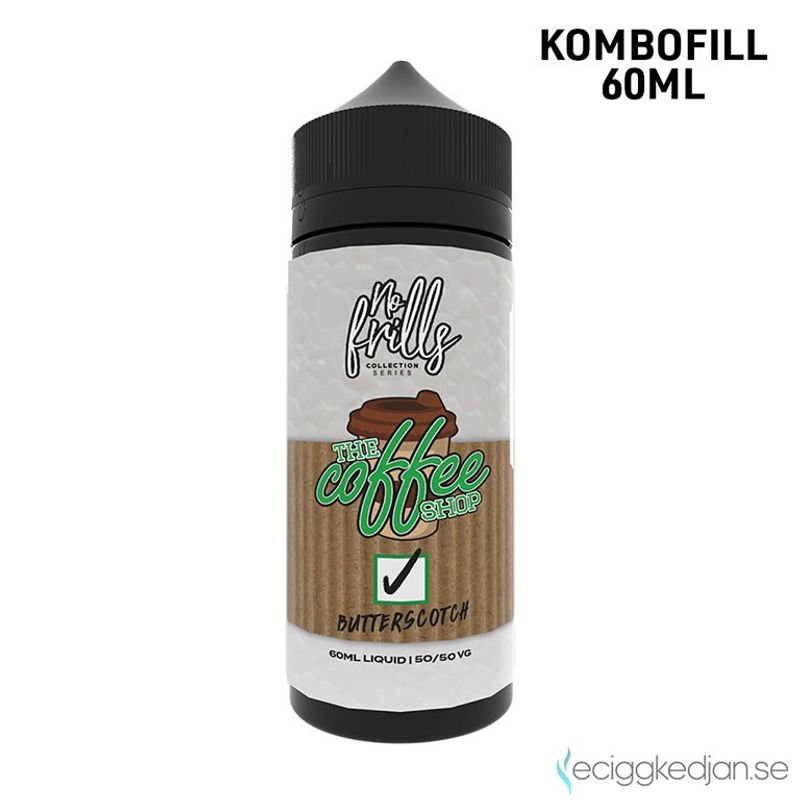 No Frills | The Coffee Shop Butterscotch | 60ml Kombofill