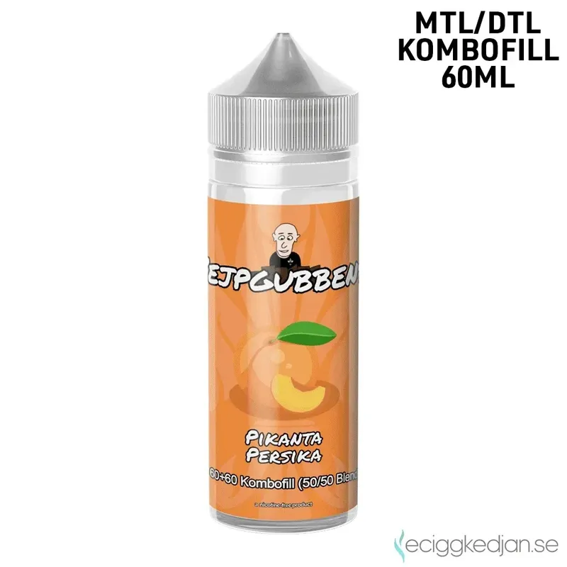 Vejpgubbens | Pikanta Persika | 60ml Kombofill