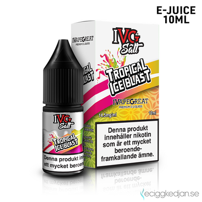 IVG Salts | Tropical Ice Blast | 10ml E-Juice | 14,5mg Saltnikotin