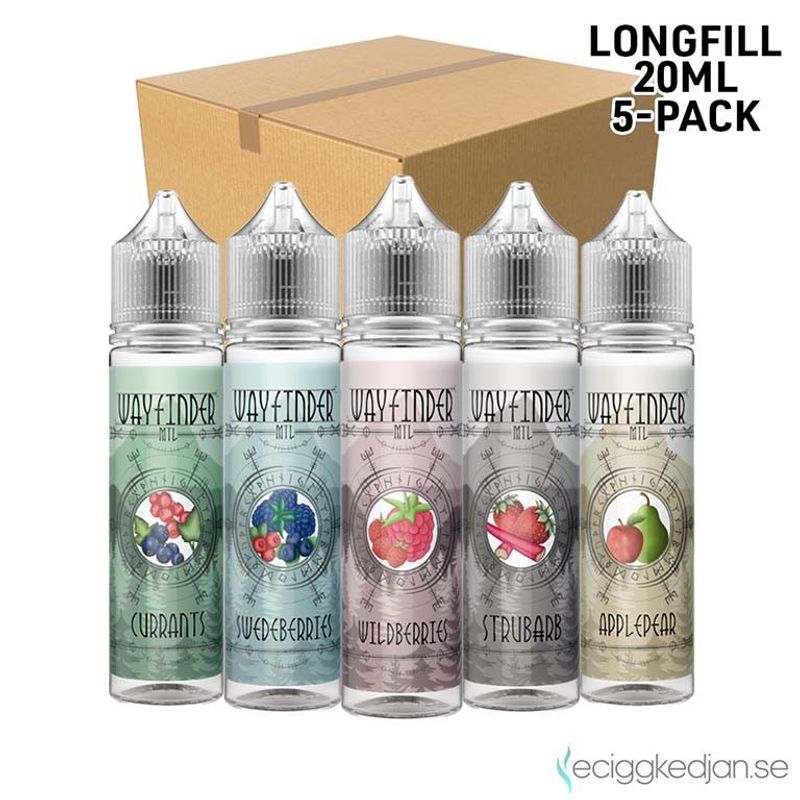 Wayfinder | Komplett Pack | 5st*Longfill 20ml
