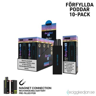 Frunk Pod Click Mesh | Berry Bull Ice | Förfylld Pod | 10pack