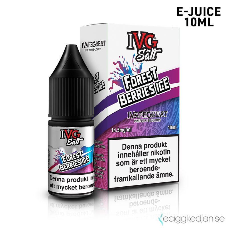 IVG Salts | Forest Berries Ice | 10ml E-Juice | 14,5mg Saltnikotin