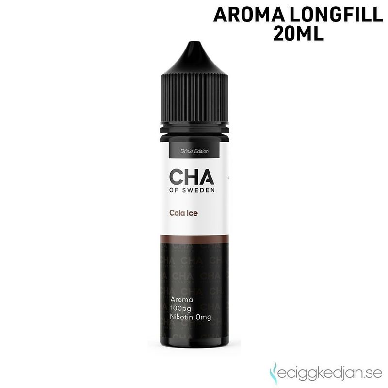 CHA of Sweden Drink Edition | Cola Ice | 20ml Aroma Longfill