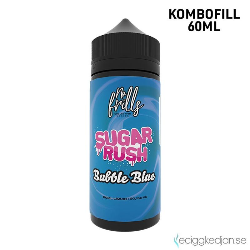 No Frills | Sugar Rush Bubble Blue | 60ml Kombofill