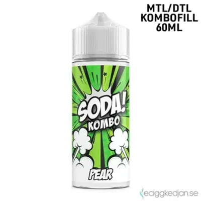 Soda | Pear | 60ml Kombofill