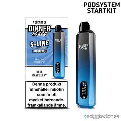 Dinner Lady S-Line | Blue Raspberry | Podsystem