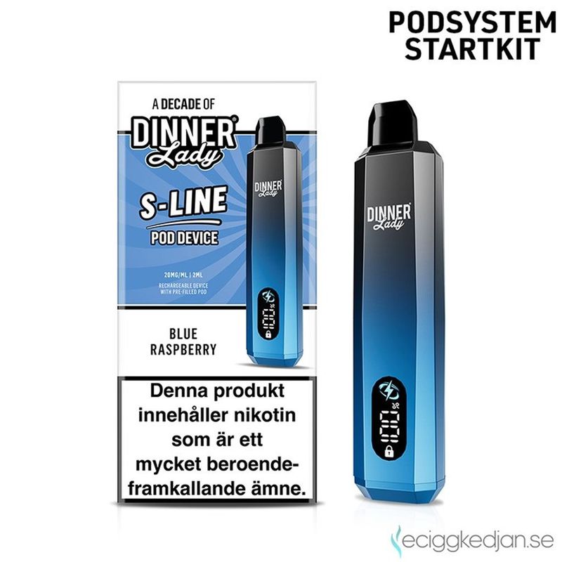 Dinner Lady S-Line | Blue Raspberry | Podsystem