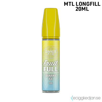 Dinner Lady | Banana Ice | 20ml Longfill