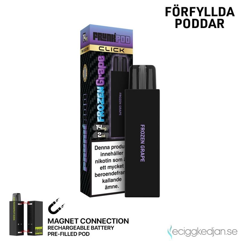 Frunk Pod Click Mesh | Frozen Grape | Förfylld Pod