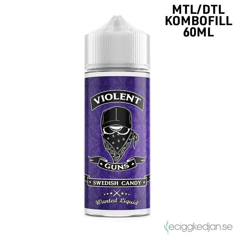 Swedish Candy | Violent Guns | 60ml Kombofill
