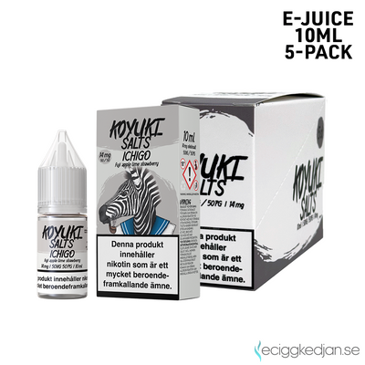 Koyuki Salts Syndicate | Ichigo | 10ml E-Juice | 5pack