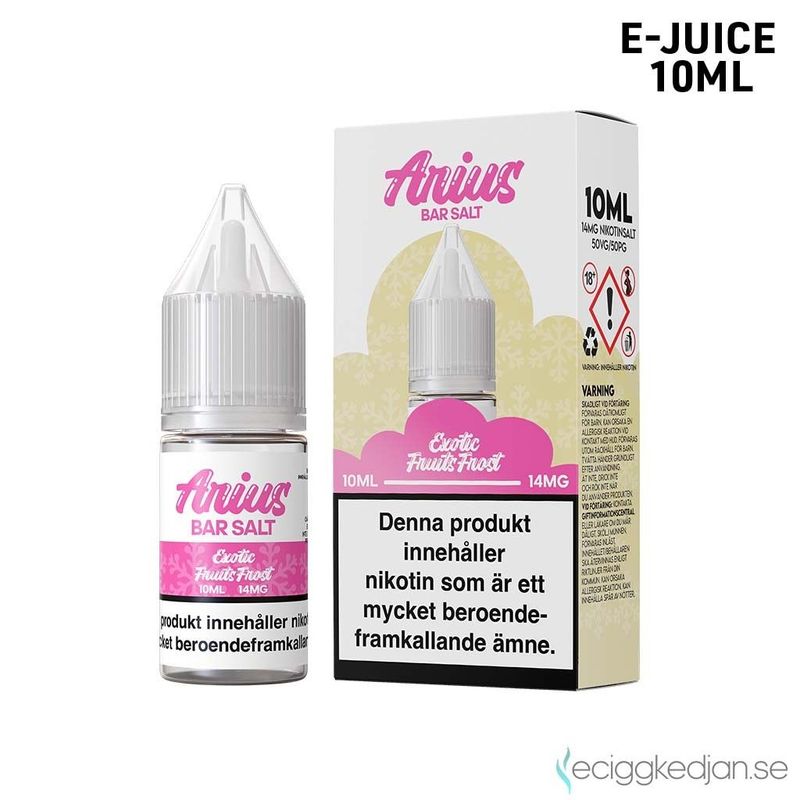 Arius Bar Salt Frost | Exotic Fruits Frost | 10ml E-Juice