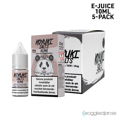 Koyuki Salts Syndicate | Kuma | 10ml E-Juice | 5pack