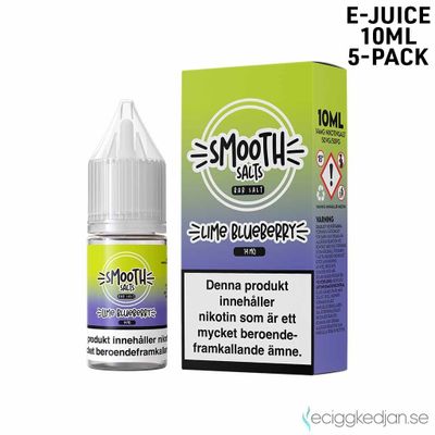 Smooth Salt Fruit | Lime Blueberry | 10ml E-Juice | 5pack