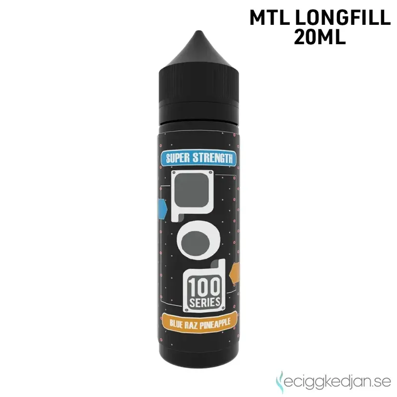 Pod 100 Series | Blue Razz Pineapple | 20ml Longfill