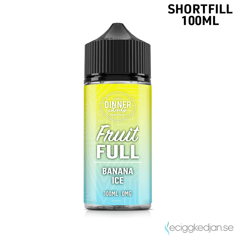 Dinner Lady | Banana Ice | 100ml Shortfill