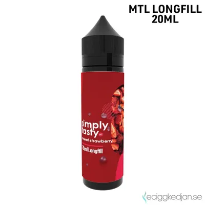 Simply Tasty | Sweet Strawberry | 20ml Longfill