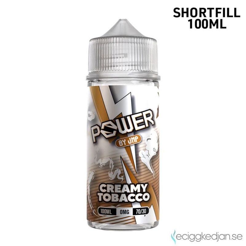 Power by JNP | Creamy Tobacco | 100ml Shortfill