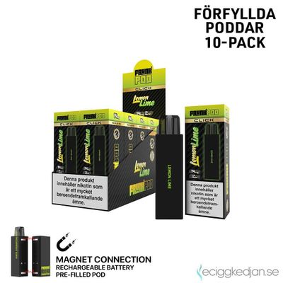 Frunk Pod Click Mesh| Lemon Lime | Förfylld Pod | 10pack