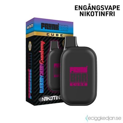 Frunk Bar Cube ZERO | Blueberry Cherry Cranberry | Nikotinfri Engångsvape